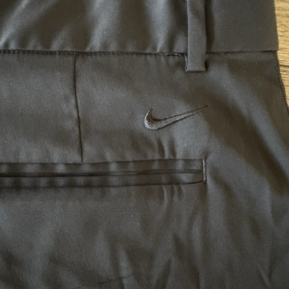 NIKE GOLF Flex Core Shorts Mens 36 Black Casual Dri-Fit Flat Front Stretch FLAW - Picture 11 of 12